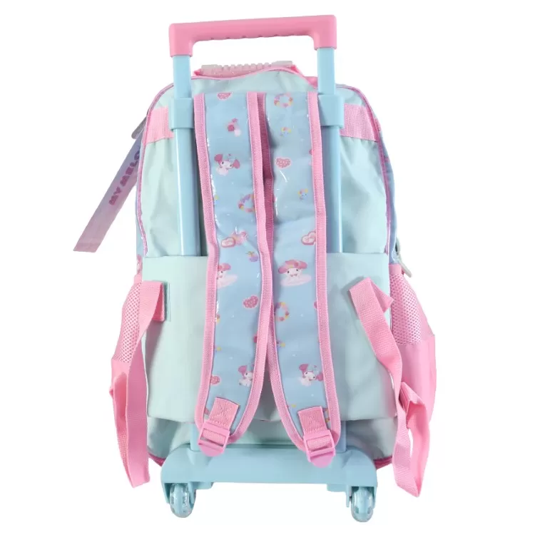 Mochila Escolar Cresko 2026 My Melody 18" con Carro Art.SR1703